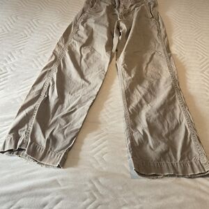 Abercrombie & Fitch Tan Chinos Relaxed Fit Cotton